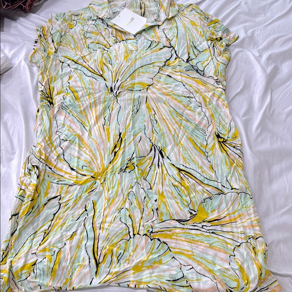 Elegant Tulip Shell Lagoon Women's Dress with Pockets